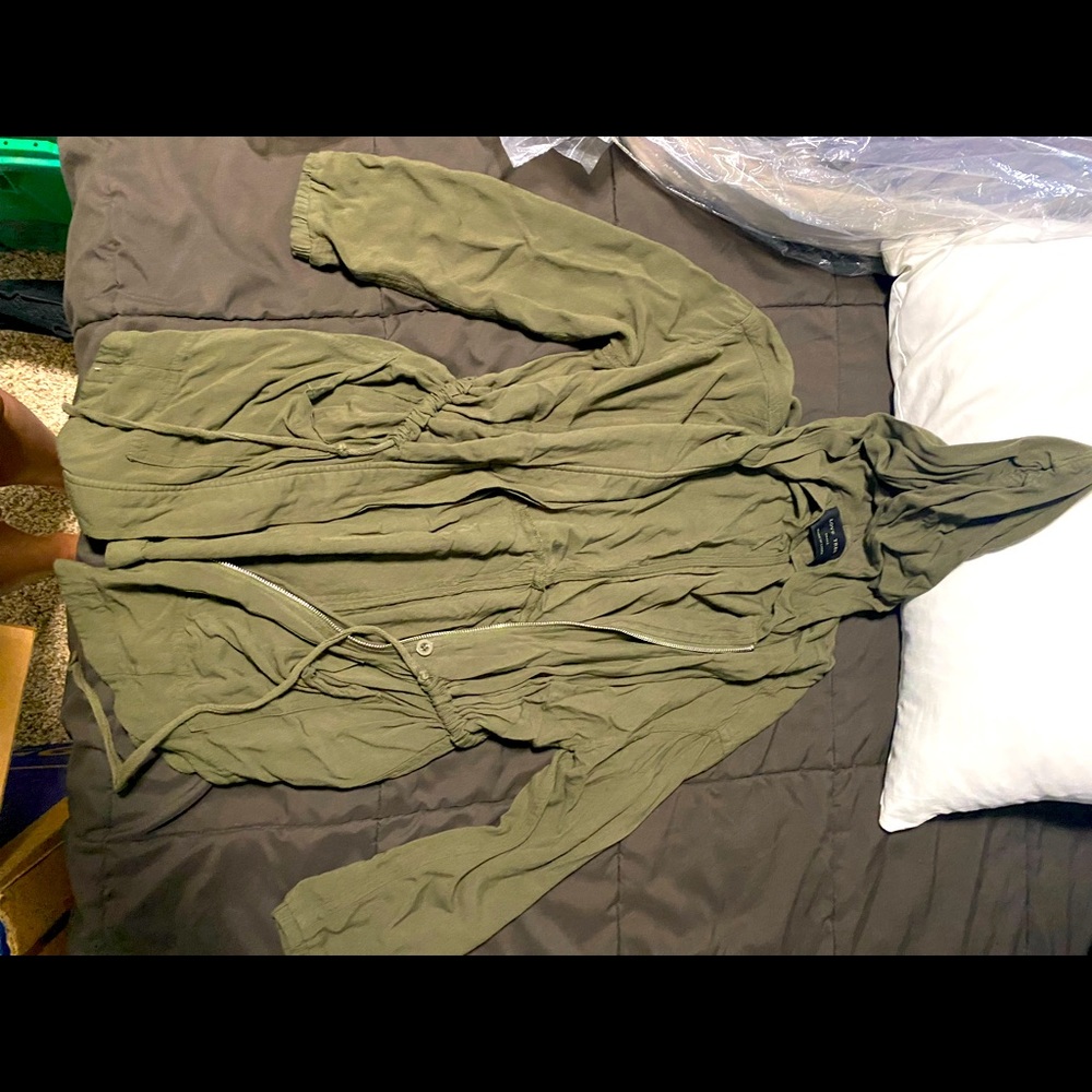 Army green jacket